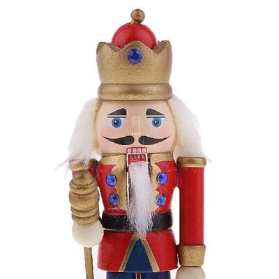 3Pcs Wood Nutcracker Doll Soldier Vintage Handcraft Puppets