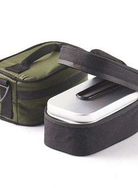 Tas Bento Portabel Peralatan Makan Kotak Makan Siang