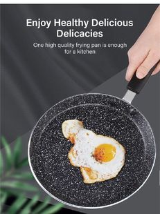20CM Maifan Stone Frying Pan Non-stick Skillet Cauldron