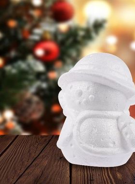 3pcs Styrofoam Polystyrene Snowman Shapes Craft Balls