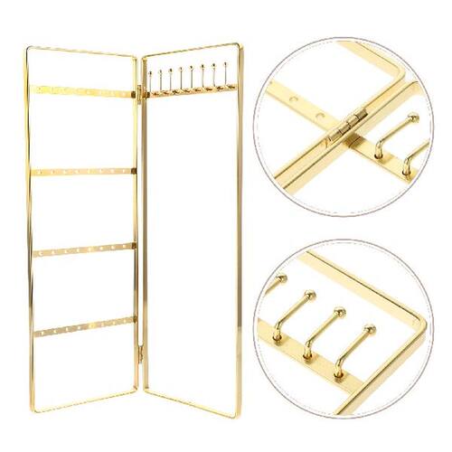 Jewelry Rack Display Stand Earring Holder Organizer Iron