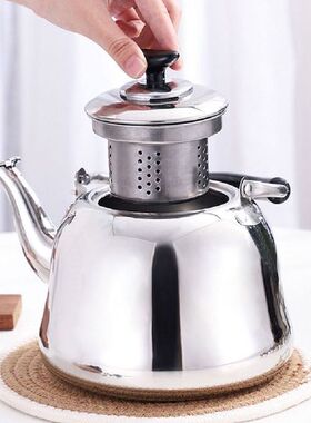 1pc Tea Kettle Stovetop Whistling Teapot Stainless Steel