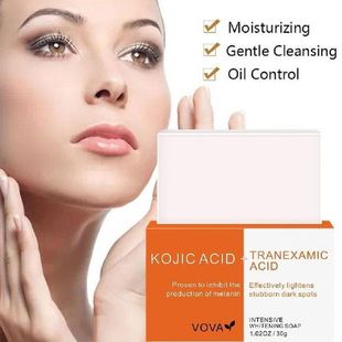 Kojic Acid Soap Tranexamic Acid Dilute Stubborn Dark Spots