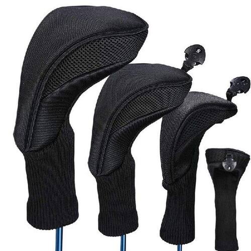 Golf Club Cover Non-Skip Mens Golf Driver Cover 3Pcs Golf