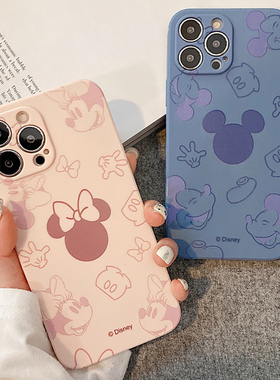 Mickey Mouse Anime Phone Case For iPhone 11 12 13 Pro MAX 12