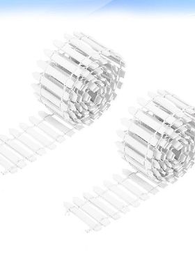 2 Sets Well Workmanship Sand Table Decor Picket Fence for