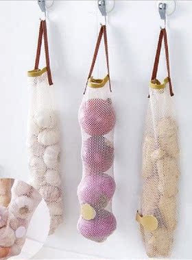 Vegetable Onion Potato Storage Hanging Hollow Breathable