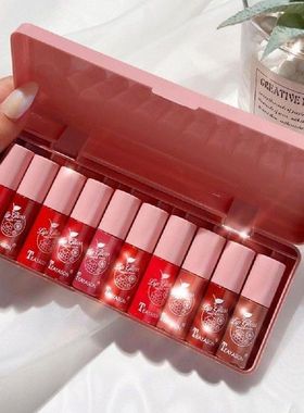 10Colors Waterproof Lovely Lip Gloss Long Lasting Candy