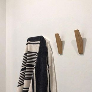 4Pcs Clothes Hanger Wooden Storage Holder Triangle Bedroom