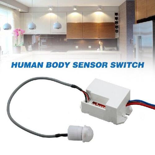 360 Degree Recessed PIR Sensor Detector Ceiling Occupancy