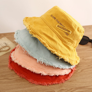 Fashion Women Cotton Bucket Hats Female Summer Autumn Sunscr