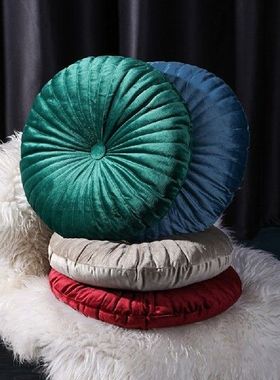 Pumpkin Round Pillow for Sofa Bed Living Room Office Chair