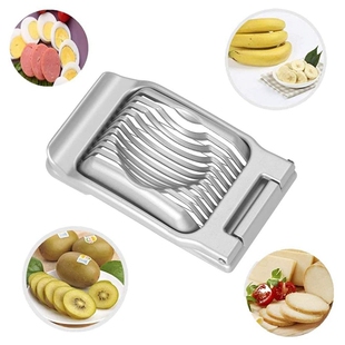 Stainless Steel Wire Egg Slicer,Egg Slicer for Hard Boiled E