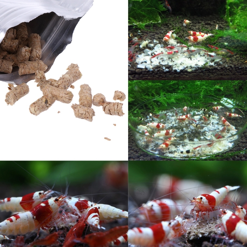 New 40g Snow Natto Shrimp Snail Food Feed Feeding For