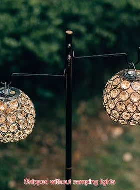 Crystal Lampshade Atmosphere Decorative Camping Light