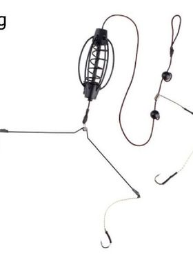 Hook Bait Cage Inline Method Feeder Cage Carp Fishing