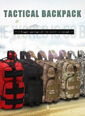 Ransel Taktis 3P Luar Ruangan Tahan Air Oxford 25L Ransel