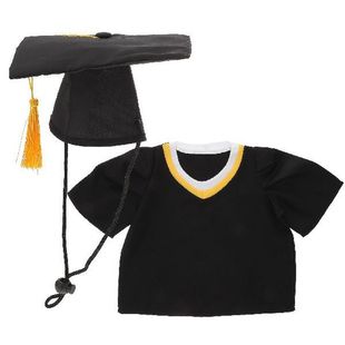 Graduation Dog Pet Cat Cap Costume Gown Hat Gradcapshats