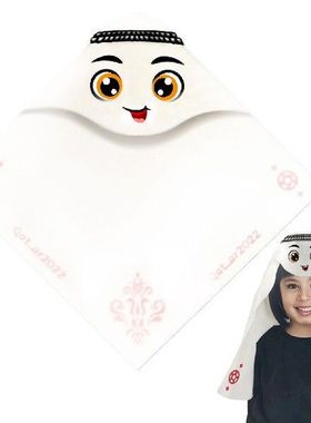 Moscot Cape Cloak 2022 Qatar World Soccer Game Mascot Cape
