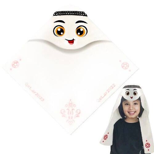 Moscot Cape Cloak 2022 Qatar World Soccer Game Mascot Cape