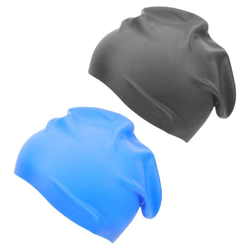 Swimming Swim Cap Caps Hat Kids For Hair Hats Long Silicone 鲜花速递/花卉仿真/绿植园艺 园艺用品套装 原图主图