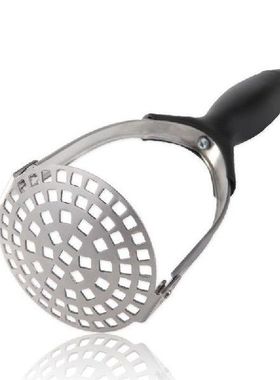 Stainless Steel Hand Held Potato Masher For Smooth Mashed
