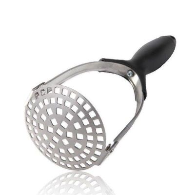 Stainless Steel Hand Held Potato Masher For Smooth Mashed