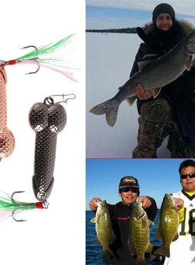 315-735cm Sinking with Feather Fishing Tackle Pike Wobble