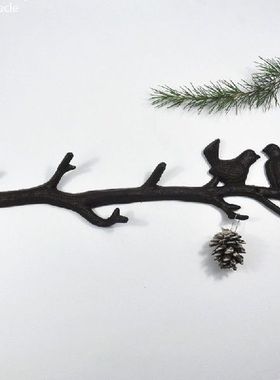 American Vintage Twigs Decorative Wall Hanging Coat Racks