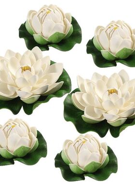 Artificial Lotus Lily Water Pond Floating Flowerflowers