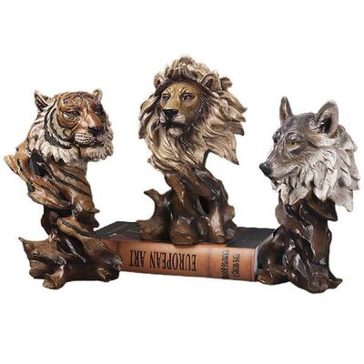 Home Artware Animal Shaped Figurine Resin Ornament