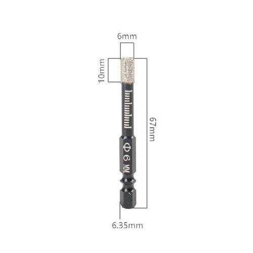 2021 New Ceramic Tile And Glass Vacuum Brazed Diamond Dry