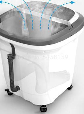 Foot tub automatic footbath electric massage heating foam