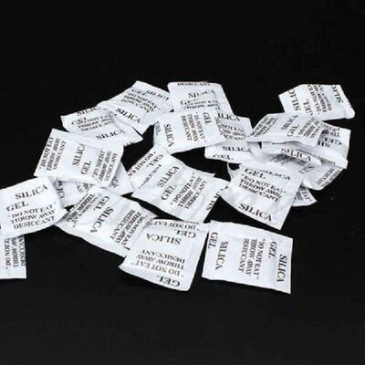 100 Paket Banyak Silica Gel Sachet Pengering Kantong
