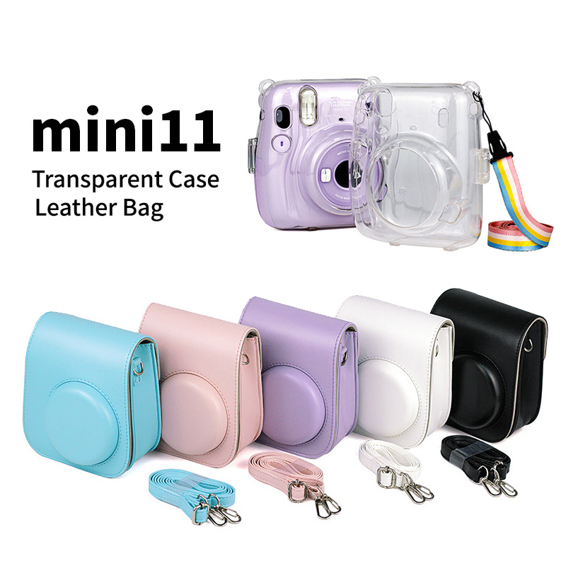 For Fujifilm Instax mini11 PU Leather Case Smartphone Insta