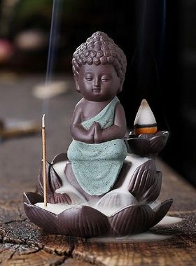 Useful Incense Cone Holder Shatterproof Backflow Unique