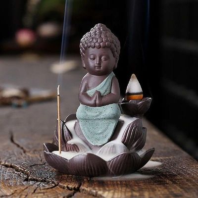 Useful Incense Cone Holder Shatterproof Backflow Unique