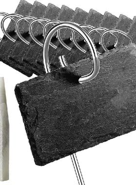 10Pcs Plant Labels, Natural Slate Plant Markers Garden