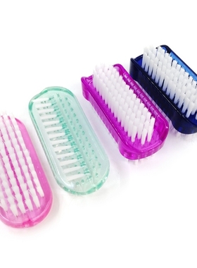 4Pcs Nail Brush Two Sided Hand Fingernail Scrub Brushes