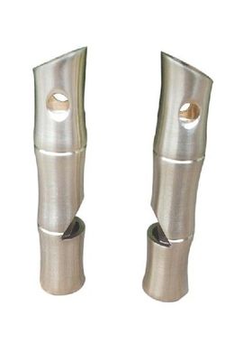 2Pcs Brass Retro Whistles Hand-Made Whistles Referee