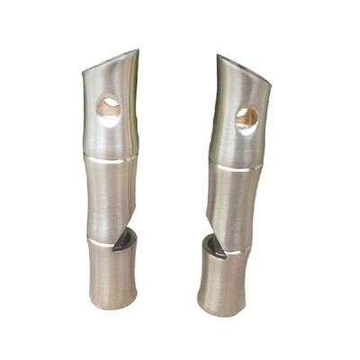 2Pcs Brass Retro Whistles Hand-Made Whistles Referee