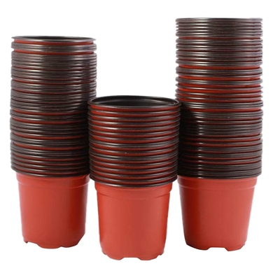 200Pcs 4 inch Plastic Flower Seedlings Nursery Supplies Plan