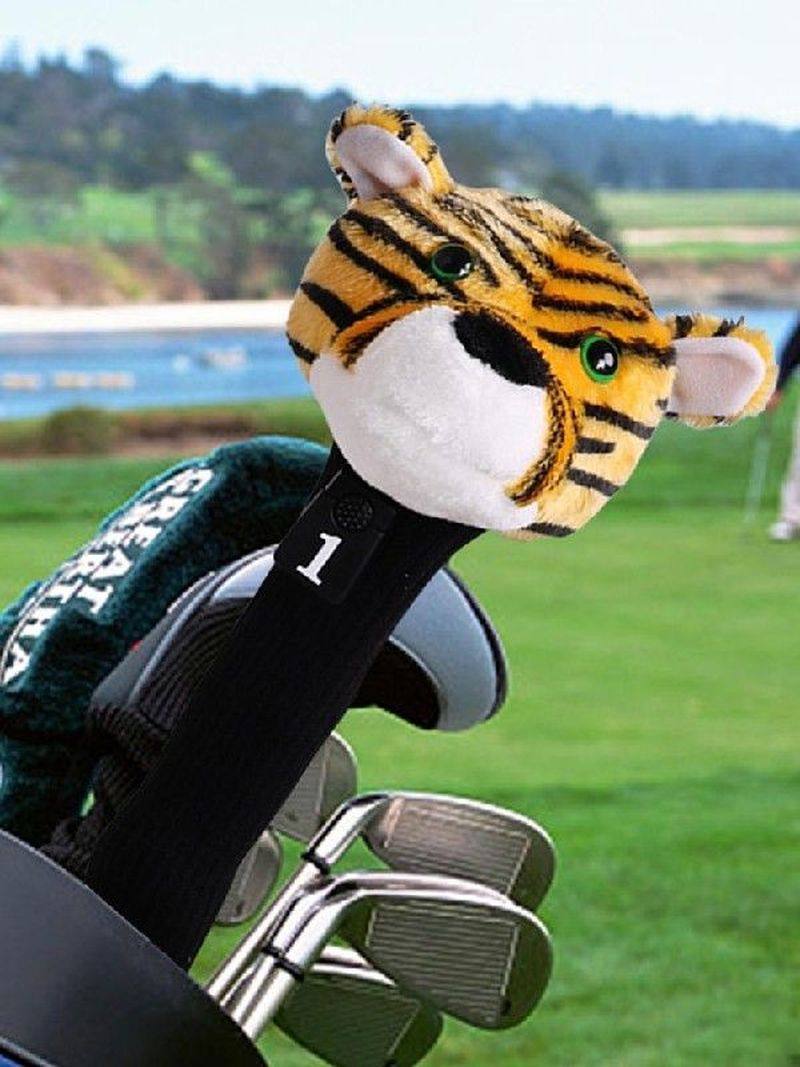 cartoon driver headcovers animal patterned golf club covers
