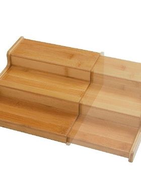 1 Pc Bottle Container Countertop Storage Rack Step Shelf