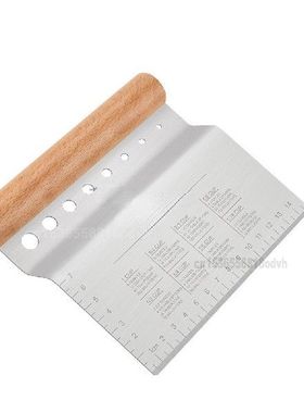 Multi-function Dough Scraper Stainless Steel Metal Griddle