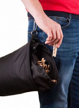 Good Quality Hanging Clothespin Bag Clothes Pin Drawstring