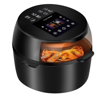 English Visualization Air Fryer oilless oil free pan 8L