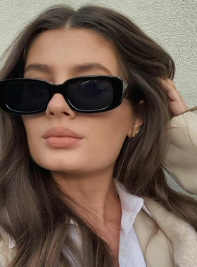 2021 Square Sunglasses Women Luxury Brand Travel Small Recta