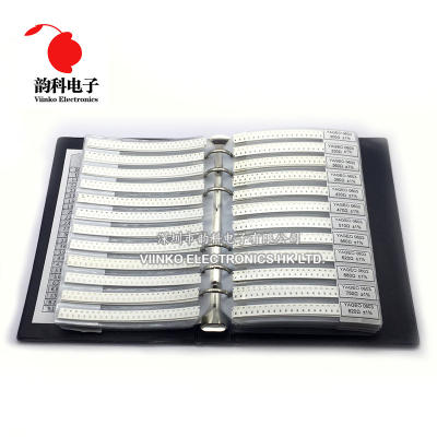 0603 D Resistor Sample Book 1% 1/10W 0R-10M 170valuesx25pcs=