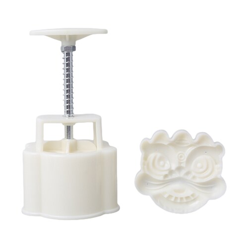 95AA 150g 3D National Tide Wind Lion Thickened Moon Cake